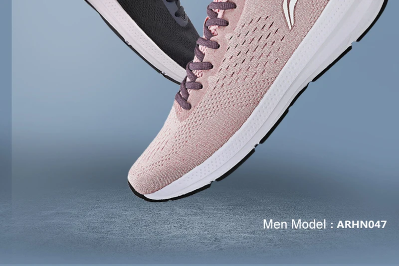 Li-Ning Для женщин реактор покрытый кожухом удобные кроссовки для бега светильник носимых подкладка удобная обувь; нескользящая подошва; защита от Спортивная обувь Кроссовки ARHN056 XYP750