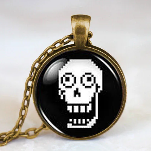 Папирус из спантейл игры геймеров Мужская цепочка модное ожерелье ручной работы