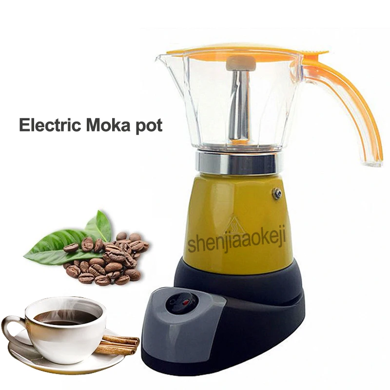 Кофейник Moka электрическая кофеварка для эспрессо 1 шт. мокко 220-240 В 480 Вт | Бытовая