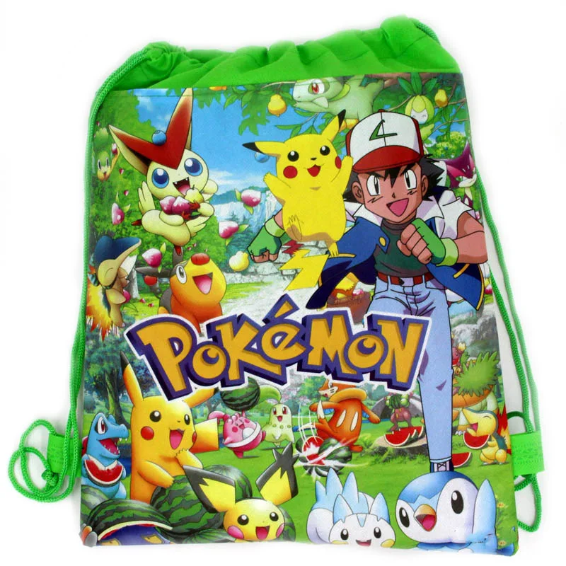 1 шт./лот, украшение на день рождения, Mochila, вечерние, Pokemon Go/рюкзак Пикачу, подарок для мальчиков