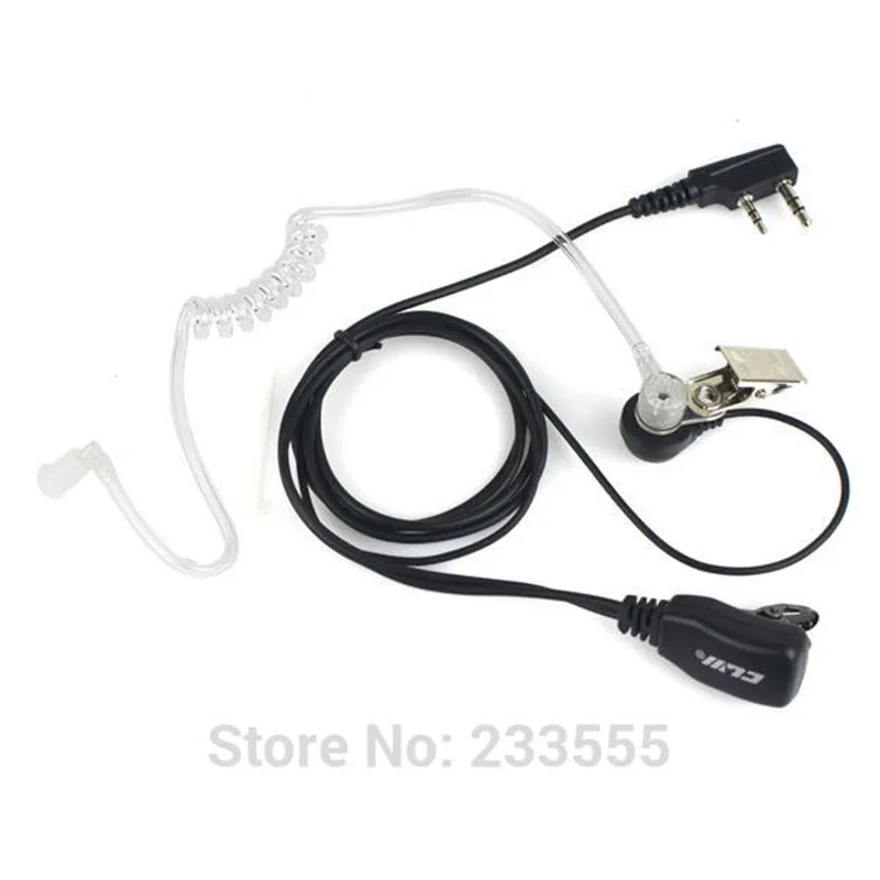 

2pcs NEW CLW Air Acoustic Earpiece Headset for H777 BaoFeng 666s 777s 888s UV5R UV5RA Radio