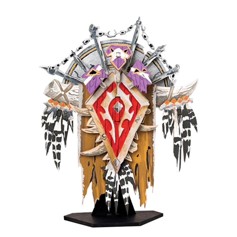WOW Horde Alliance креативные DIY деревянные модели строительные наборы игрушки хобби