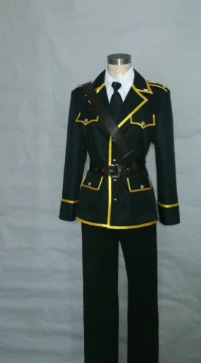 Touken Ranbu Косплей Военная Униформа Mikazuki мунехика Костюм | Тематическая одежда и