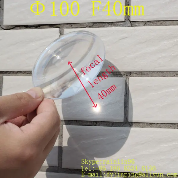 Бесплатная доставка линза Френеля DIY ТВ проекция солнечная плита диаметр 100 мм