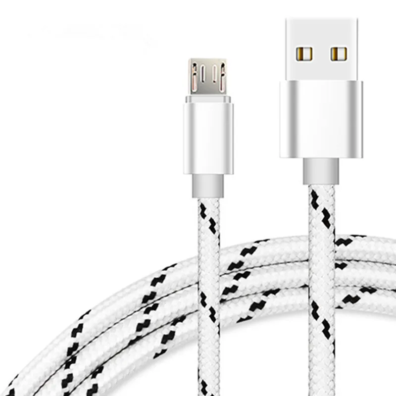Белый Длиной 3 м Micro USB кабель для передачи данных для samsung Galaxy M10 J3 J5 J7 J8 J6 J4 Plus A6 A3 A5 A7 Android Быстрая зарядка Зарядное устройство провода - Цвет: Белый