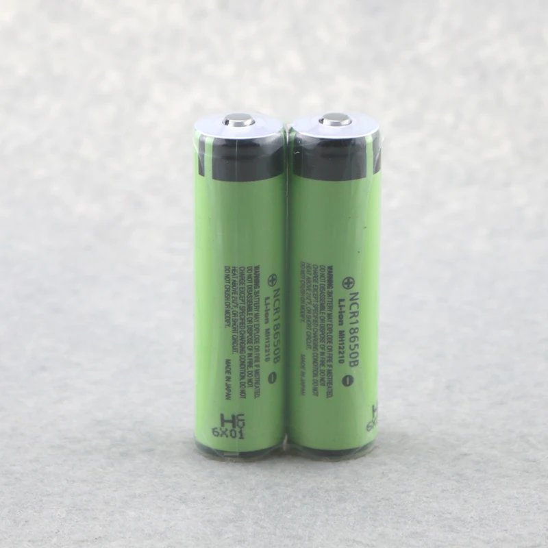 2 шт. NCR 18650B литий-ионная аккумуляторная батарея MH12210 3400mAh 3 7 V защищенная с защитной