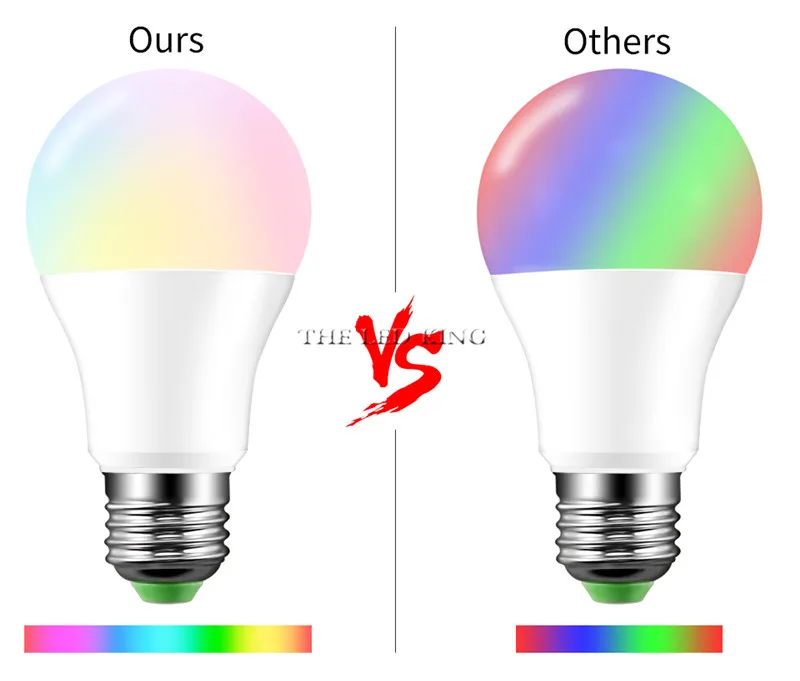 E27 светодиодсветодиодный волшебная лампа RGB с 16 изменяющимися цветами 3 Вт AC85 265V 110