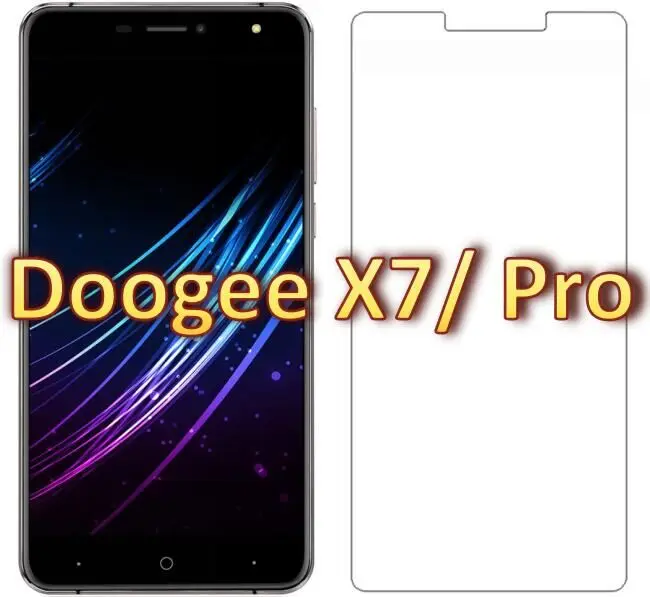 Закаленное стекло Doogee X7 протектор экрана Анти взрыв Защитная пленка для Pro