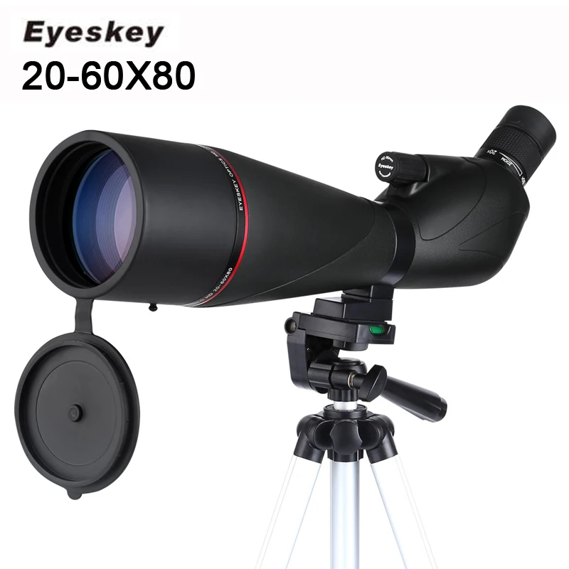 Новый Eyeskey 20 60x80 водонепроницаемый Зрительная труба зум полный мультипокрытием
