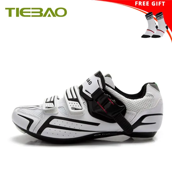 Socks for 1268 W Tiebao sapatilha ciclismo, обувь для шоссейного велоспорта, самоблокирующаяся,, мужские, женские, дышащие, bicicleta carretera, суперзвезда, велосипедные кроссовки - Цвет: Socks for 1268 W