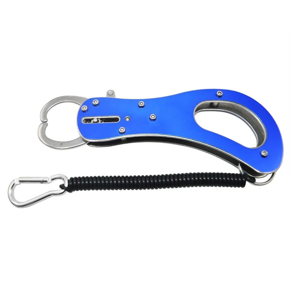 Useful Fishing Accessory Stainless Steel Fish Grip Lip Trigger Lock Tackle Gripper Grabber Grab Tool | Спорт и развлечения
