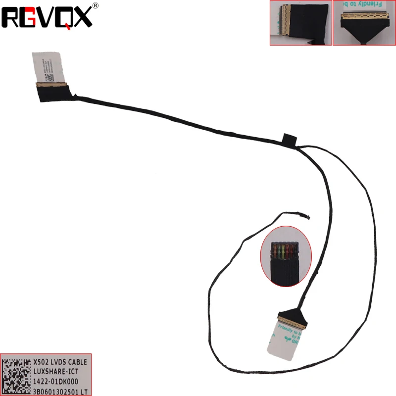 Новинка ЖК светодиодный видеокабель для ASUS X502C F502C F502CA X502 X502CA P/N 1422 01CU000 Сменный