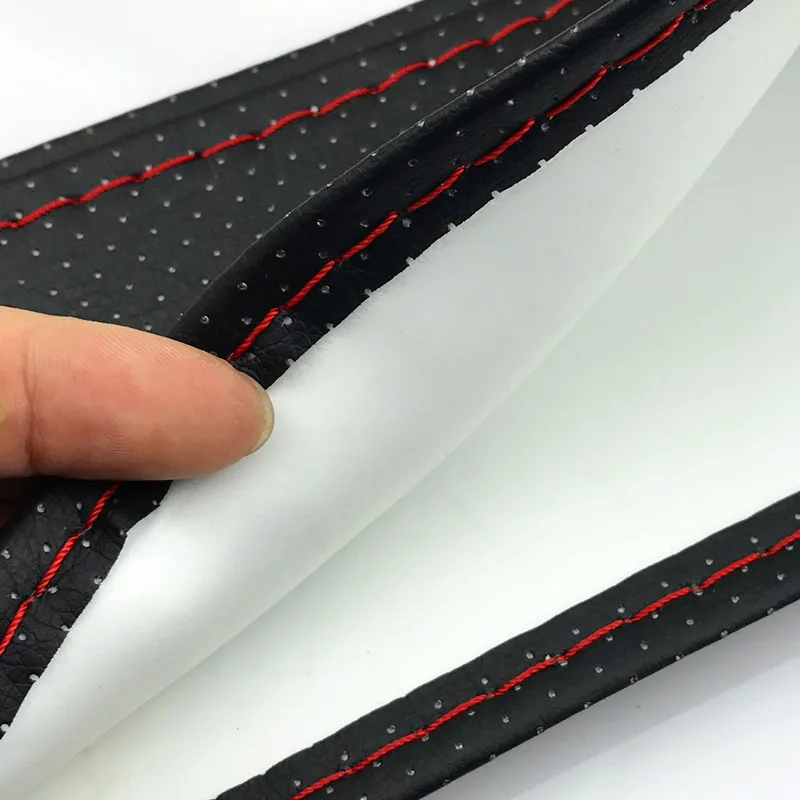 1 комплект чехол рулевого колеса автомобиля кожа ручная строчка для BMW E60 E36 E46 E90 E39