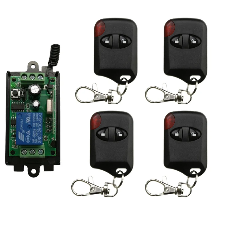 DC 12V 1 CH 1CH RF беспроводной пульт дистанционного управления Переключатель системы