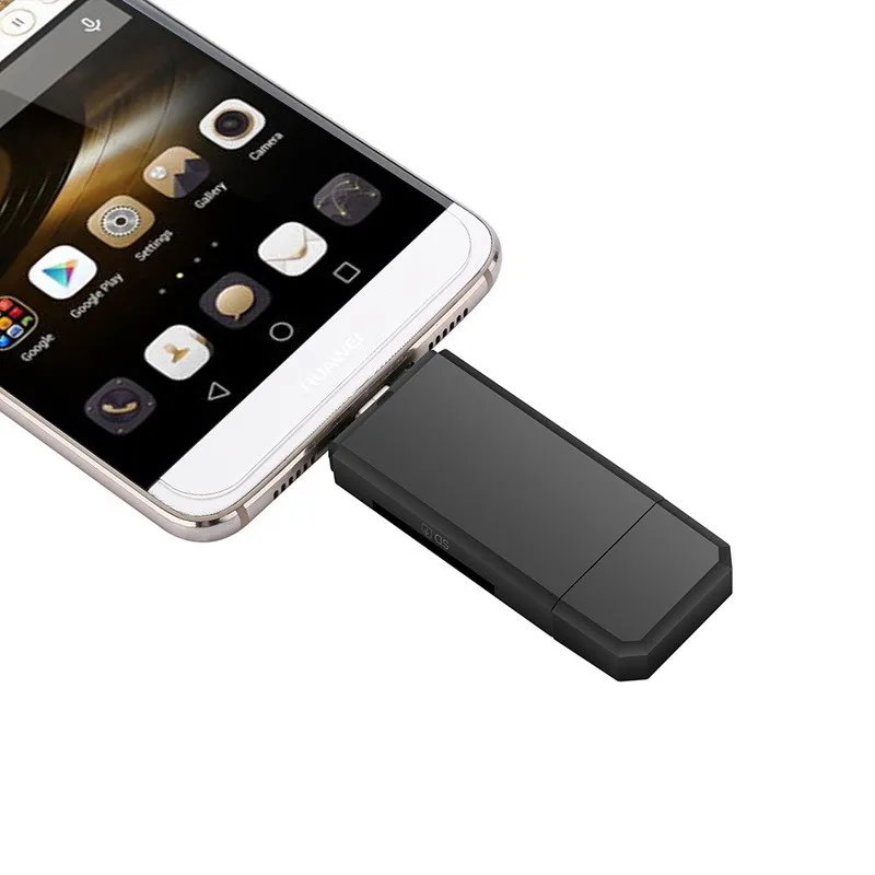 YC310 Mini 3 в 1 OTG кардридер для USB 2 0 Тип C высокая скорость Micro SD TF мобильного телефона