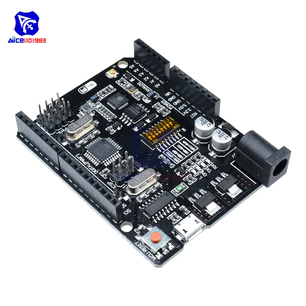 ESP8266 WiFi модуль 32 Мб USB TTL конвертер CH340G CH340 ATmega328P ATmega328 для Arduino Nodemcu UNO R3 один
