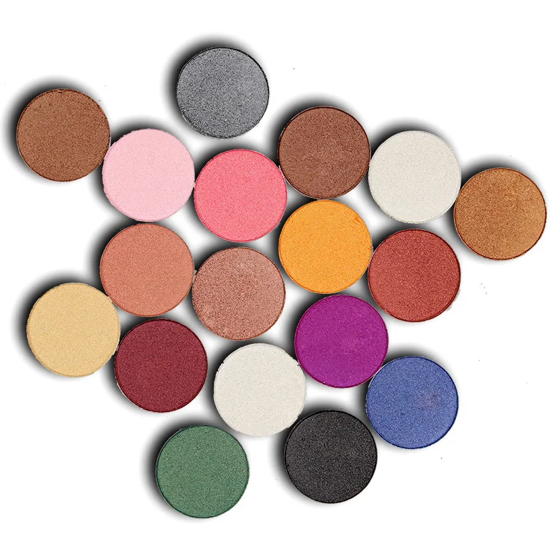 Косметическая палитра теней для век профессиональные водостойкие мерцающие