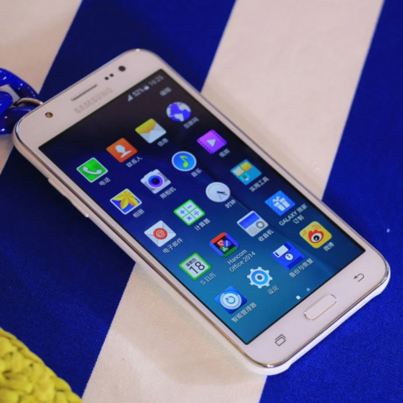 Оригинальный сотовый телефон Samsung Galaxy J5 J500F разблокированный экран 5 0 дюйма