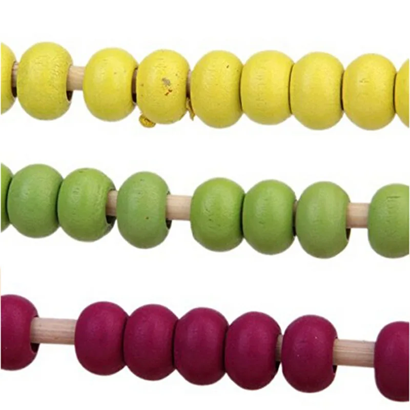 LeadingStar деревянные 10-Бусы Abacus обучающая игрушка для детей раннего развития