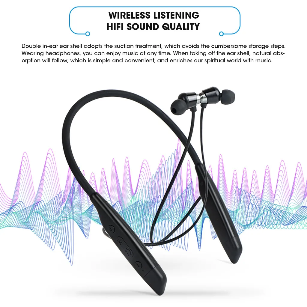 Многофункциональные Bluetooth спортивные наушники многофункциональные вставные с