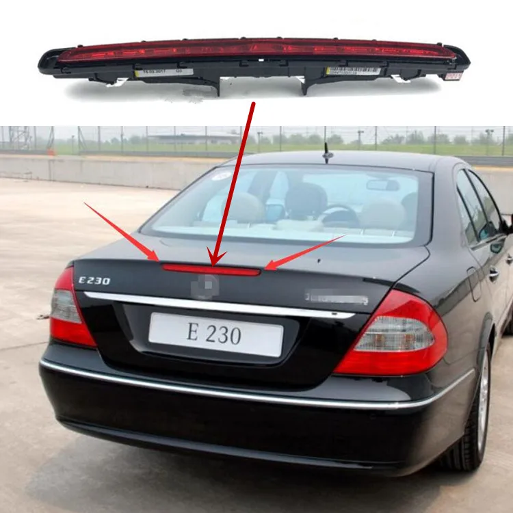 2118201456/556 LED Rear high brake light E level W211 E200merc edesb enzE240 E260 E280 E320/350 danger indicator tail | Автомобили и
