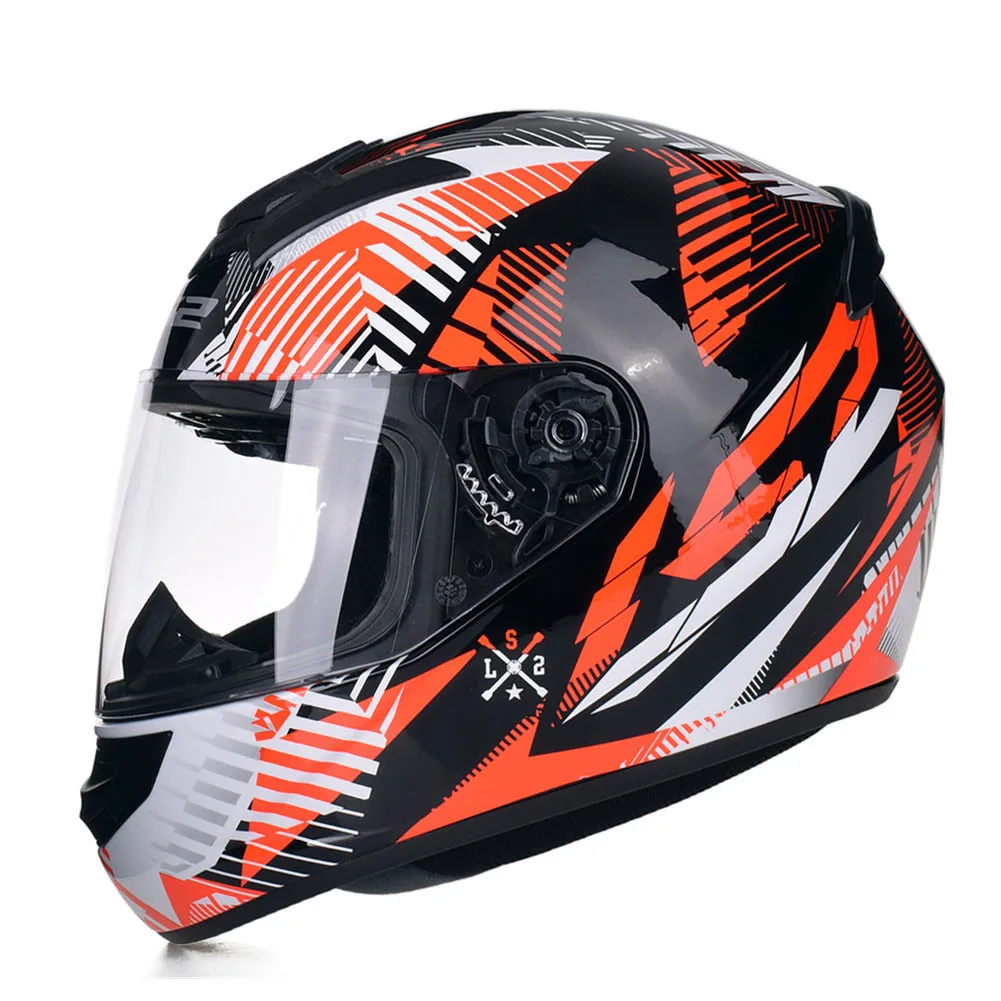 LS2 полный лицо гоночный мотоциклетный шлем Capacete Casque Casco Moto Kask шлемы Caschi Motociclista
