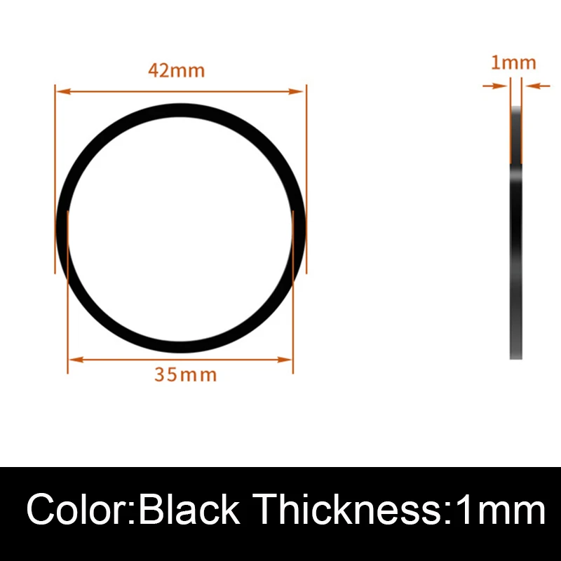 Black 1mm Fmfxtr MTB велосипедные ступицы свободного хода прокладки из алюминиевого сплава CNC велосипед BB ось регулировки шайба 35*42 мм 1/1. 5/2/2,5 мм велосипедный вынос руля Запчасти - Цвет: Black 1mm