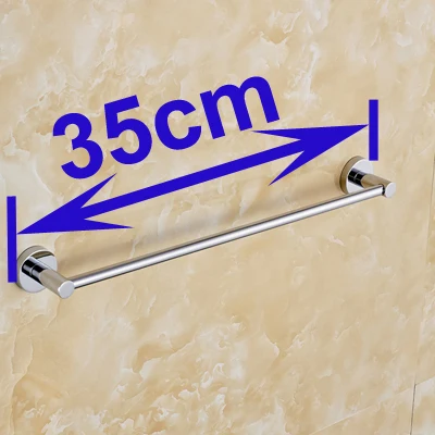 L is 35 cm Высокое качество 304# аксессуары для ванной комнаты из нержавеющей стали, один полотенцесушитель, полотенцесушитель, держатель YT-10996-A - Цвет: L is 35 cm