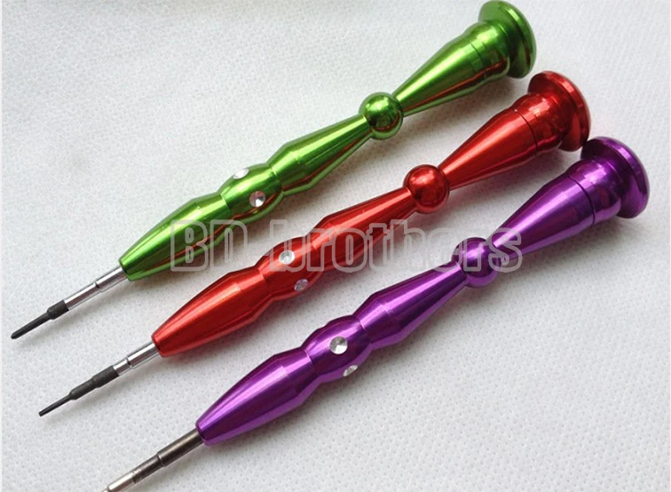 Good quality S2 Steel Aluminium Magnetic Screwdriver Maintenance and dismantling  for iPhone Samsung 50pcs/lot