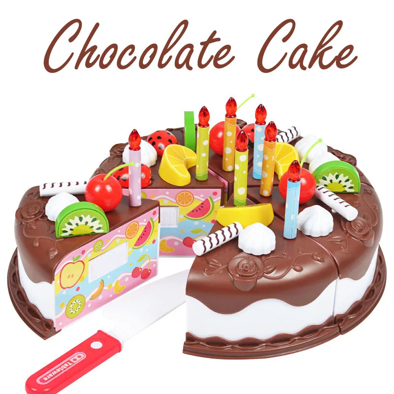 Креативный набор из 37 предметов сделай сам ролевые игры шоколадный режущий торт