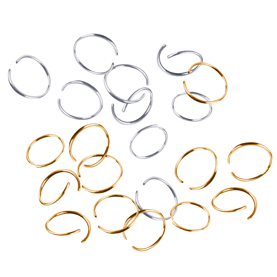 Аксессуары для волос в виде Кольца волос|Звенья кольца и трубки| |