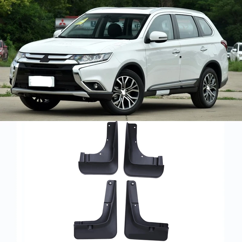 Передние и задние Автомобильные Брызговики для Mitsubishi Outlander Брызговики крыло брызговиков