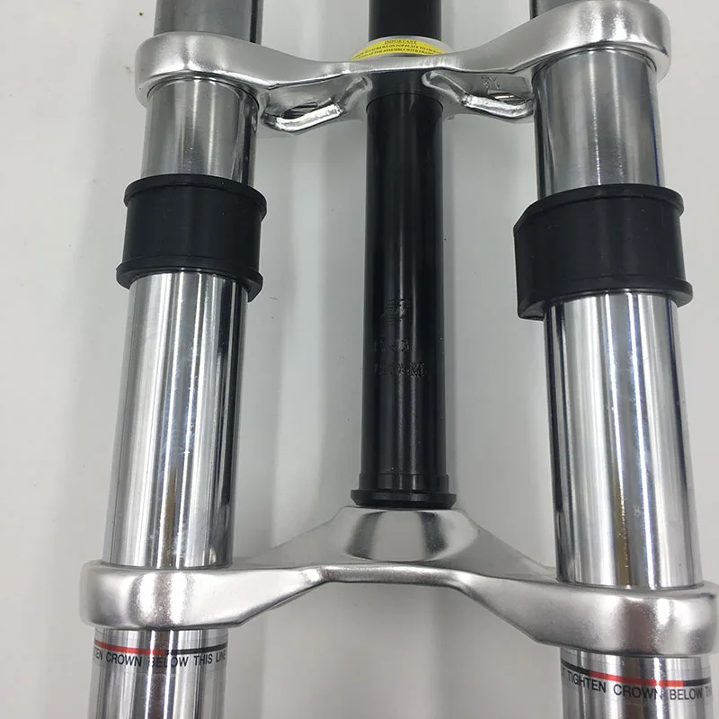 ZOOM 620 DH 2" 24" 2" дисковый тормоз и V тормоз DH Горные плечи горный велосипед Подвеска Вилка Путешествия 100 мм