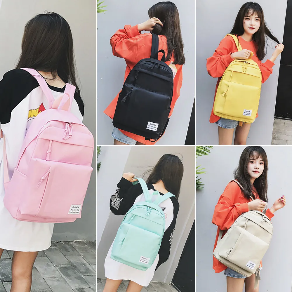 Женский нейлоновый рюкзак вместительный универсальный 2018|Женские рюкзаки| |