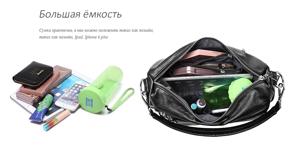 Realer наплечные сумки женские сумка высокого качества сумки через плечо для женщин сумки несколько карманов для бизнеса Топ-ручка