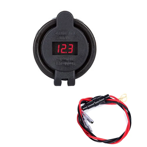 RED LIGHT USB зарядное устройство для мотоцикла Авто Грузовик ATV Лодка светодиодный автомобиль 4.2A двойной USB разъем 12 24 В Авто usb зарядное устройство адаптер питания - Тип штекера: RED LIGHT