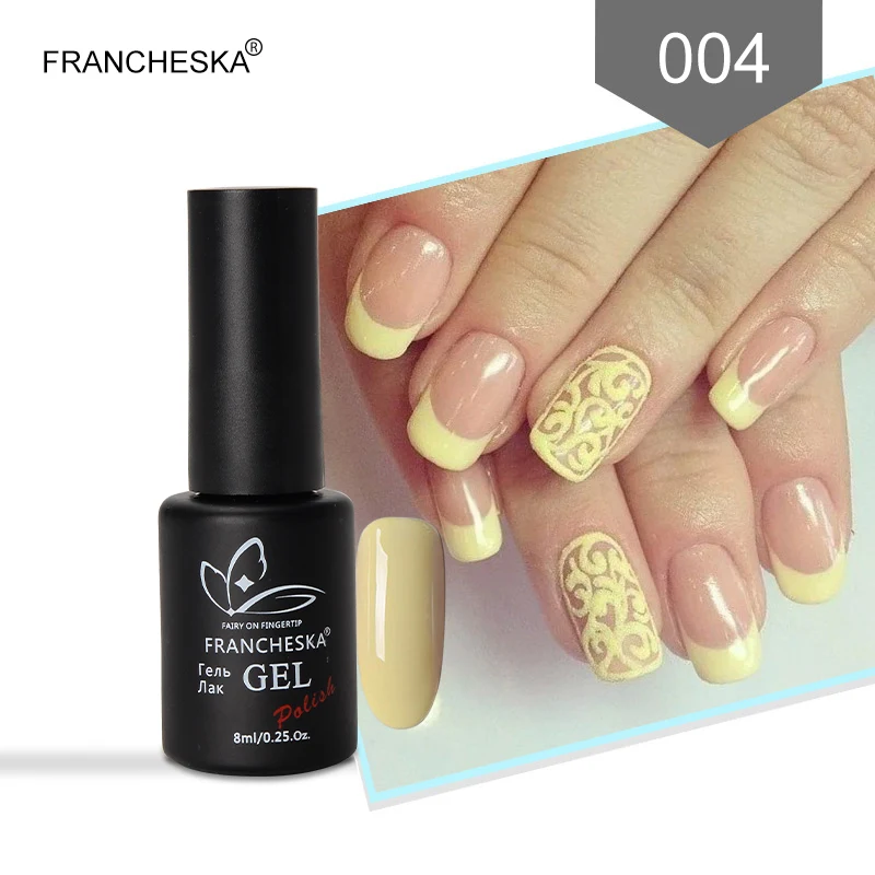 8ml Gel Polish 004 Матовое верхнее покрытие светодиодный гелевое покрытие для ногтей Nail Art Vernis перманентность UV пластина верхнее покрытие Oje Лаки матовый топ гель лак 8 мл/15 мл - Цвет: 8ml Gel Polish 004