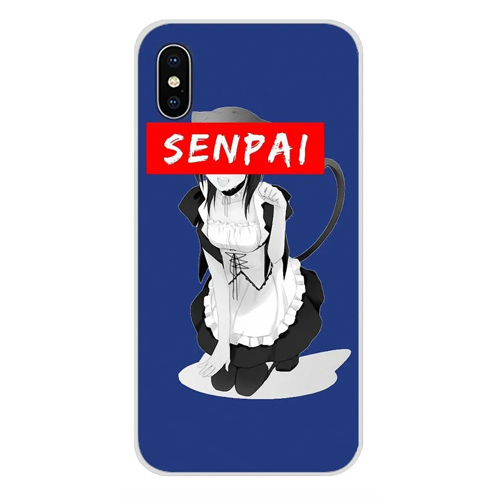 Sugoi Senpai Anime waifu Accessories Phone Cases Covers For Huawei P Smart Mate Honor 7A 7C 8C 8X 9 P10 P20 Lite Pro Plus | Мобильные