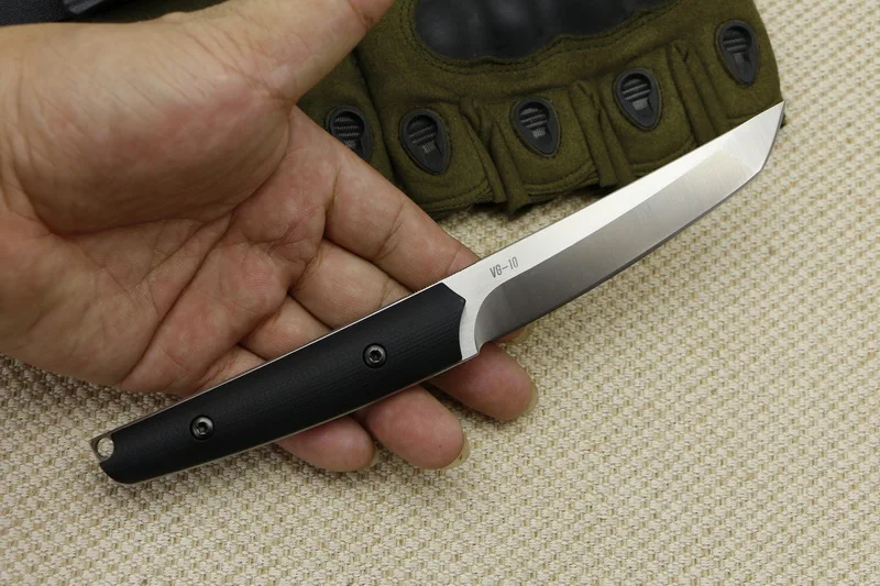 DICORIA Slay VG-10 лезвие G10 ручка фиксированное лезвие Тактический охотничий нож KYDEX оболочка для кемпинга выживания на открытом воздухе EDC ножи инструменты