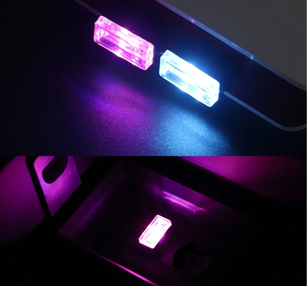 Автомобильный стиль USB светодиодные атмосферные огни для Renault Koleos Clio Scenic Megane Duster