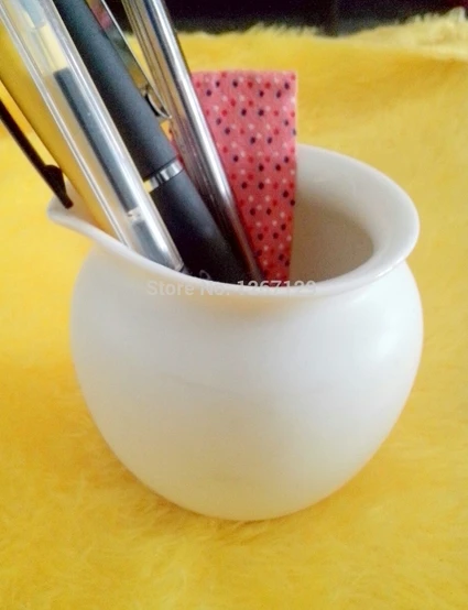 Китайский ветер простой керамической кисть горшок | Дом и сад