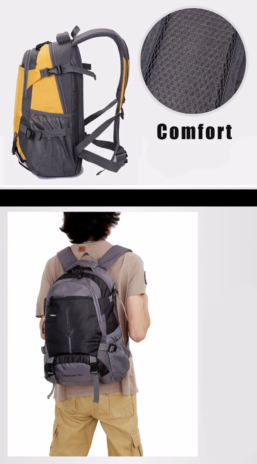 Качественные 45L мужские и женские сумки для альпинизма рыбалки на открытом