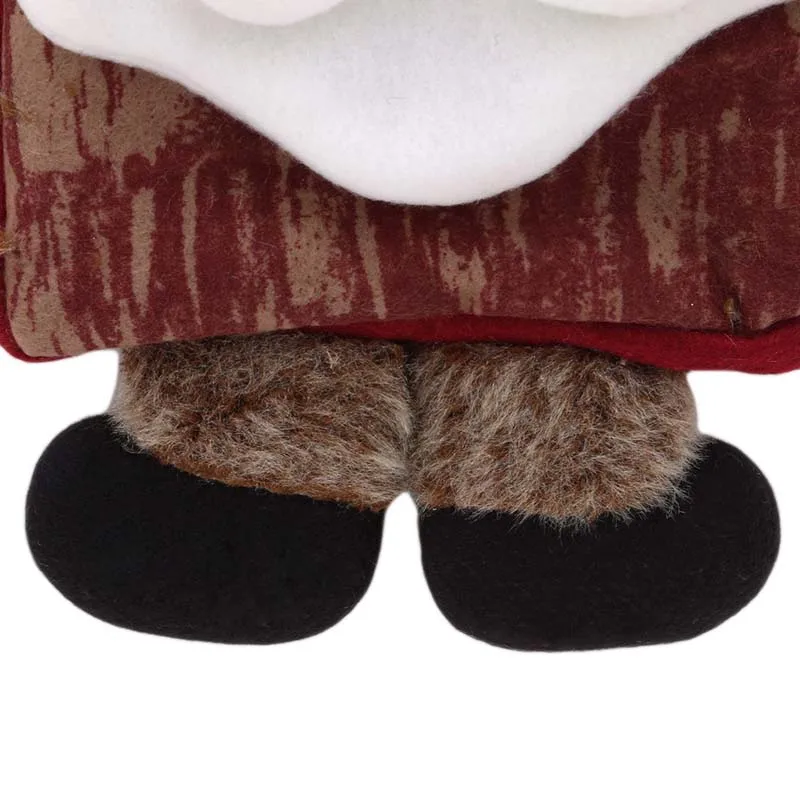 Сумка-тоут из искусственной кожи с украшением в рождественском стиле для