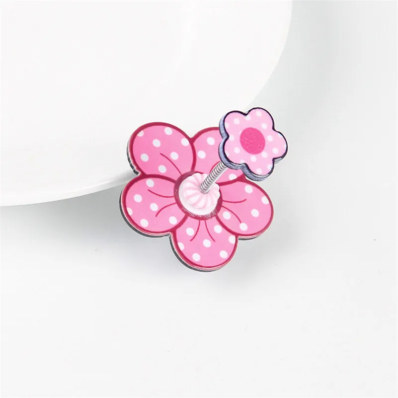 1 Flower Корейские милые заколки-бантики для волос для девочек головные уборы кролик конфеты цветок весна заколки детские весенние заколки детские аксессуары для волос - Цвет: 1 Flower