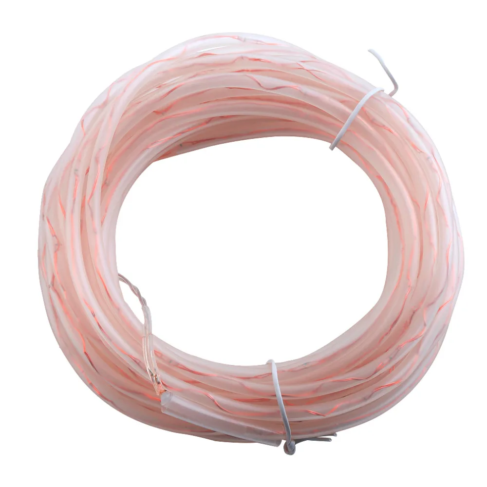 Remote Control 5M 50 LED Light Waterproof Transparent Tube Outdoor Lamps String Copper Wire with 8 Modes Battery Box | Освещение
