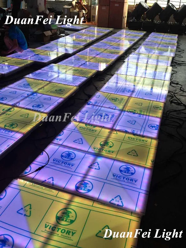 СВЕТОДИОДНЫЙ танцпол с потрясающими эффектами 1x1 м dmx512 10 мм комплектов|dance floor