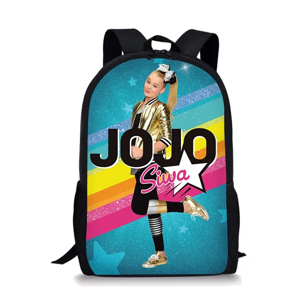 Thikin Jojo Siwa 3 шт./компл. Детские Модные школьные ранцы для мальчиков школьный рюкзак для подростков мальчиков девочек Детский рюкзак для книг - Цвет: CDZHL567C