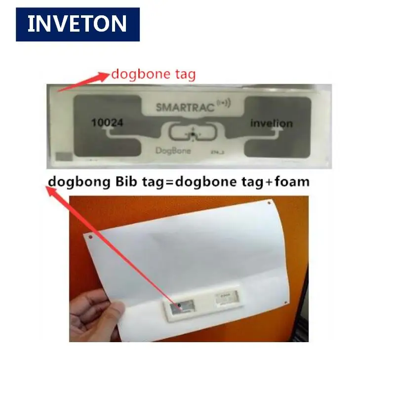 5 мм dogbone Smartrac bibtag uhf rfid пена бирка одноразовые impinj monza R6 чип марафон браслет тег для