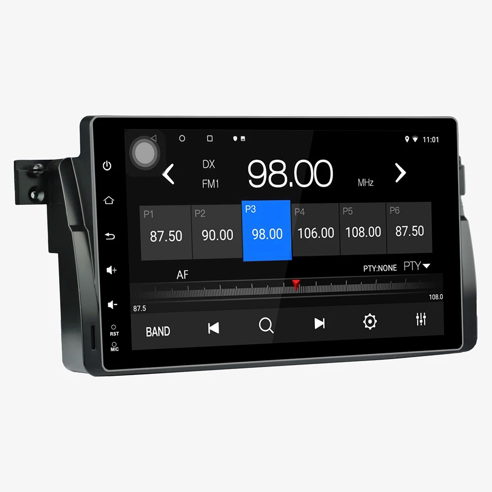 Автомобильная стерео-система 9 дюймов IPS-экран Android 8 1 4 Гб + 32 ГБ Восьмиядерный