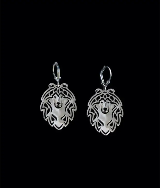 Милая Мода полые Shetland овчины Висячие серьги для собаки|drop earrings|earrings fashionfashion drop